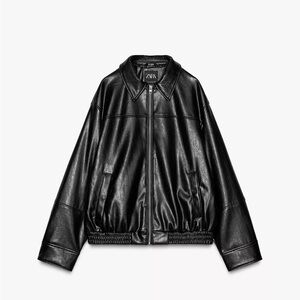 Zara Faux Leather Jacket